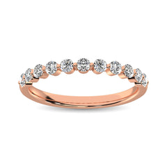 Diamond 1/2 Ct.Tw. Stack Band in 14K Rose Gold