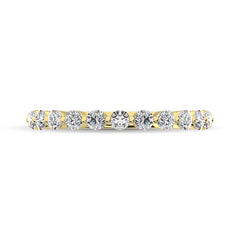 Diamond 1 Ct.Tw. Stack Band in 14K Yellow Gold