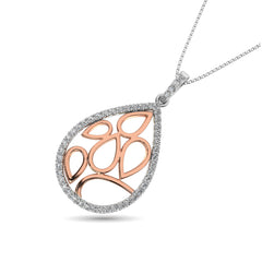 Diamond 1/4 Ct.Tw. Fashion Pendant in 10K Rose Gold
