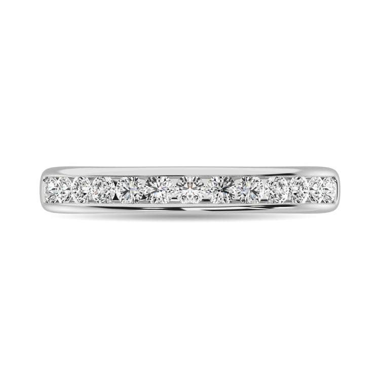 Channel Set Diamond 3/4 Ctw Anniversary Band
