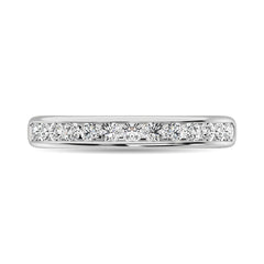 Channel Set Diamond 3/4 Ctw Anniversary Band