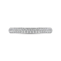 Diamond 1/3 Ct.Tw. Pave Band in 14K White Gold