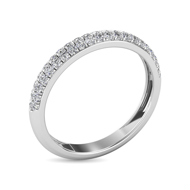 Diamond 1/3 Ct.Tw. Pave Band in 14K White Gold