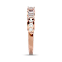 Diamond 1/3 ct tw Band in 14K Rose Gold