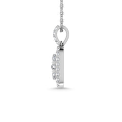 Diamond 7/8 Ct.Tw. Fashion Pendant in 14K White Gold
