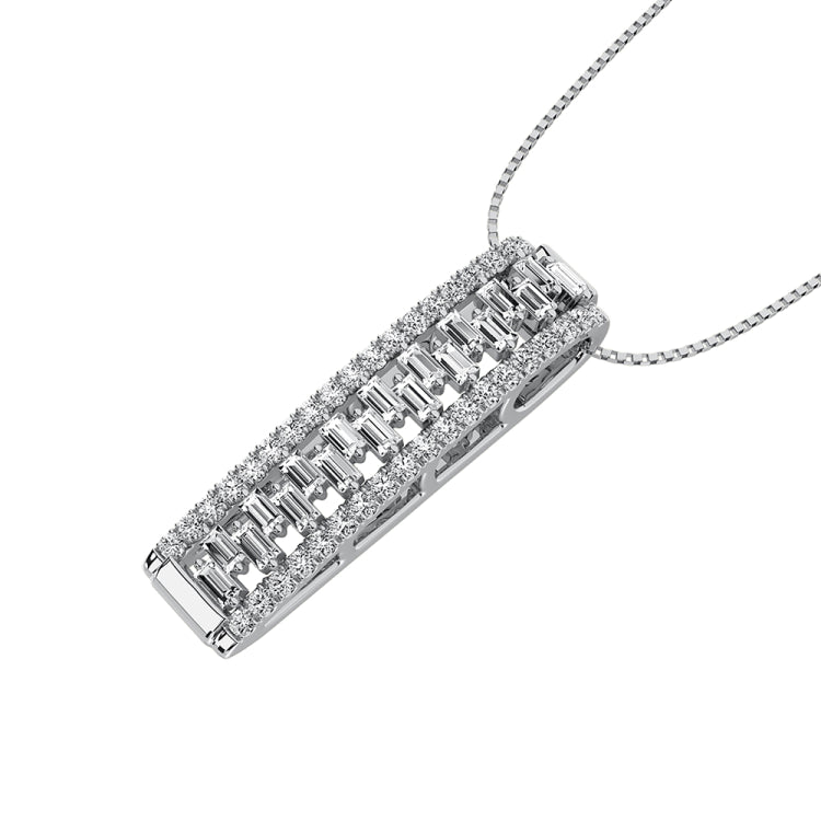 Diamond 1/4 Ct.Tw. Slide Pendant in 14K Yellow Gold