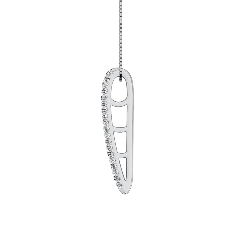 Diamond 1/4 Ct.Tw. Slide Pendant in 14K Yellow Gold