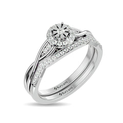 Diamond 1/4 Ct.Tw. Bridal Ring in 10K White Gold