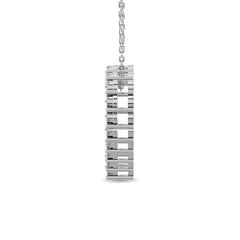 Diamond 1/6 Ct.Tw. Heart Pendant in Sterling Silver