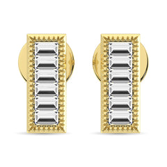 Diamond 1/20 Ct.Tw. Fashion Earrings in 10K Yellow Gold