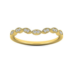 Diamond 1/20 ct tw Stackable Ring in 10K Yellow Gold