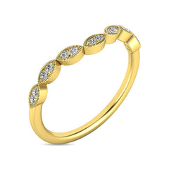 Diamond 1/20 ct tw Stackable Ring in 10K Yellow Gold