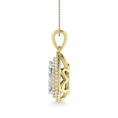 Diamond 3/4 Ct.Tw. Fashion Pendant in 14K Yellow Gold