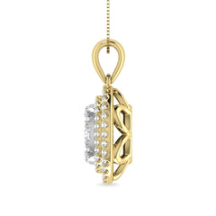 Diamond 3/4 Ct.Tw. Fashion Pendant in 14K Yellow Gold