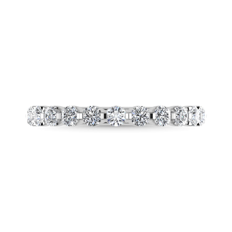 Diamond 1 Ct.Tw. Anniversary Band in 14K White Gold