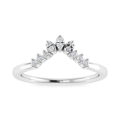 Diamond 1/6 Ct.Tw. Anniversary Band in 14K White Gold