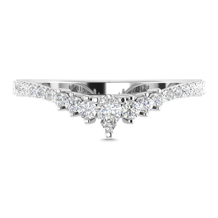 Diamond 1/3 Ct.Tw. Anniversary Band in 14K White Gold