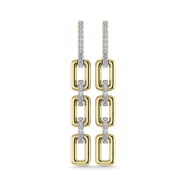 Diamond 1/6 Ct.Tw. Fashion Pendant in 10K Yellow Gold