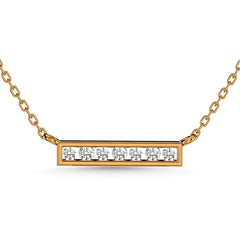 Diamond 1/4 Ct.Tw. Om Pendant in 10K Rose Gold