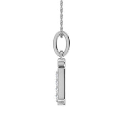 Diamond 1/20 Ct.Tw. Letter I Pendant in 10K White Gold