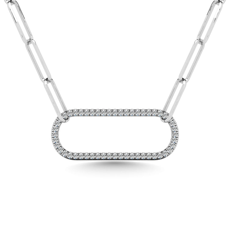 Diamond 1/5 Ct.Tw. Fashion Pendant in 10K White Gold