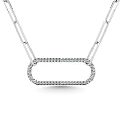 Diamond 1/5 Ct.Tw. Fashion Pendant in 10K White Gold