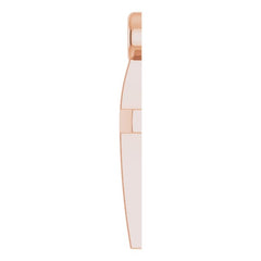 14K Rose Cross Pendant
