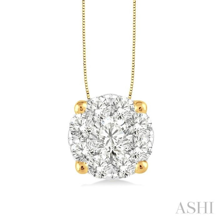 Lovebright Essential Diamond Solitaire Pendant