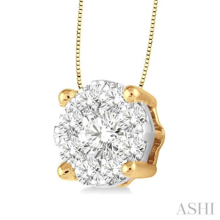 Lovebright Essential Diamond Solitaire Pendant