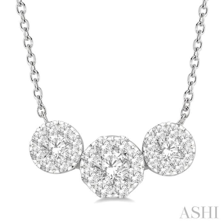 Past Present & Future Lovebright Essential Diamond Necklace