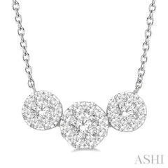 Past Present & Future Lovebright Essential Diamond Necklace