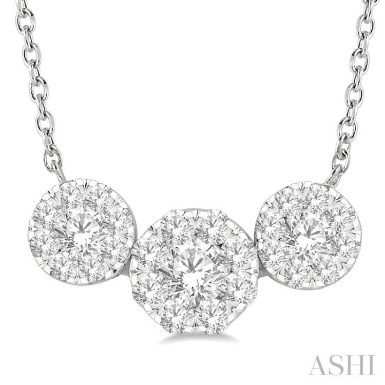 Past Present & Future Lovebright Essential Diamond Necklace