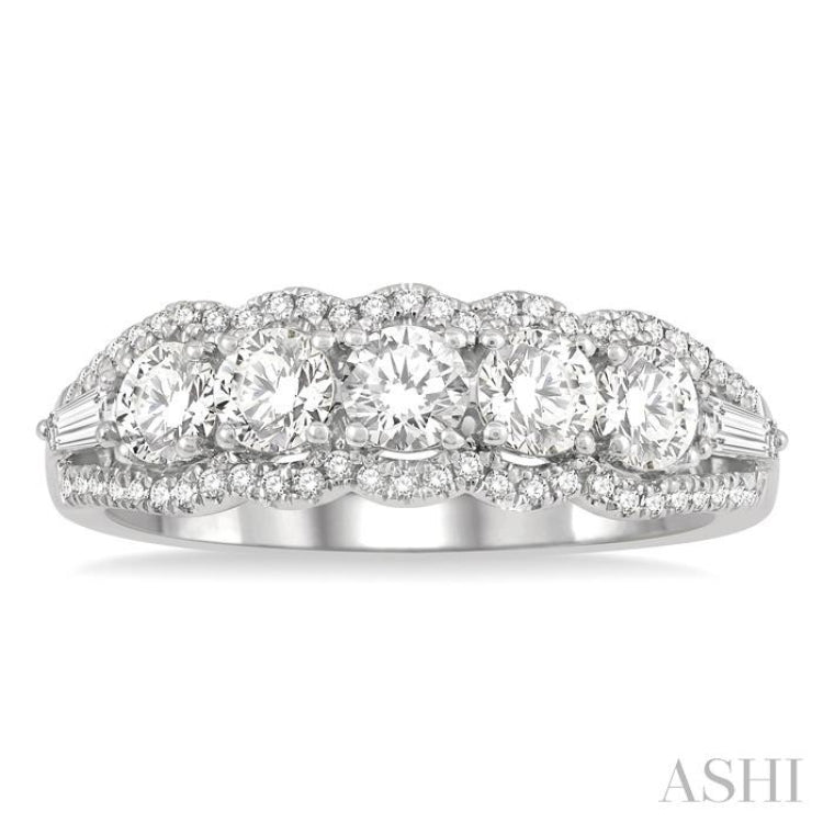 5 Stone Diamond Fashion Ring