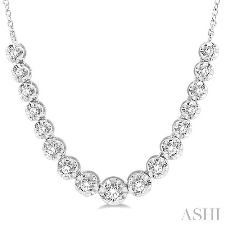 Illusion Diamond Necklace