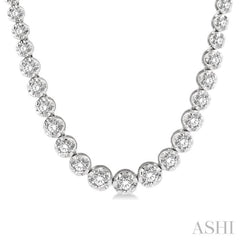 Illusion Diamond Necklace