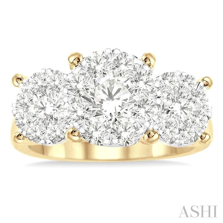 Past Present & Future Lovebright Essential Diamond Engagement Ring