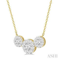 Past Present & Future Lovebright Essential Diamond Necklace