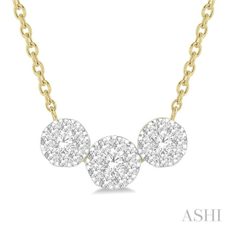 Past Present & Future Lovebright Essential Diamond Necklace