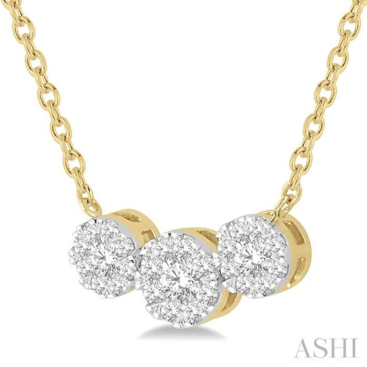 Past Present & Future Lovebright Essential Diamond Necklace