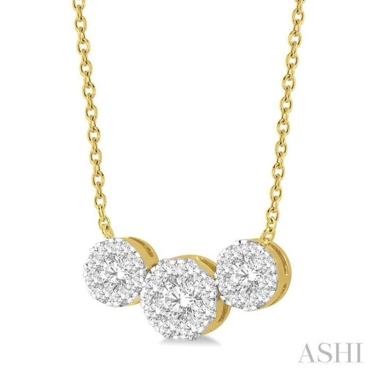 Past Present & Future Lovebright Essential Diamond Necklace