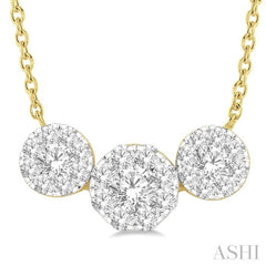 Past Present & Future Lovebright Essential Diamond Necklace