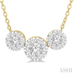 Past Present & Future Lovebright Essential Diamond Necklace