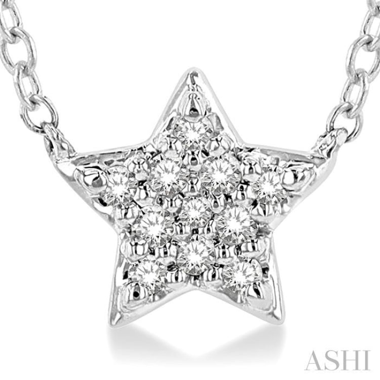 Star Petite Diamond Fashion Pendant