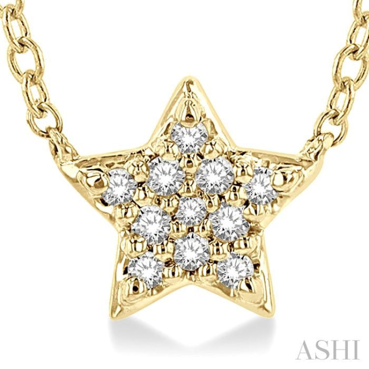 Star Petite Diamond Fashion Pendant