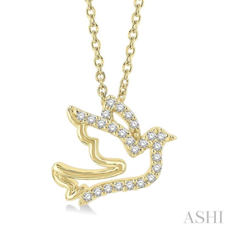 Dove Petite Diamond Fashion Pendant