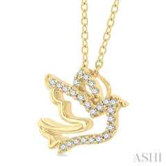 Dove Petite Diamond Fashion Pendant