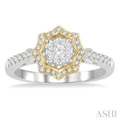 Halo Lovebright Diamond Fashion Ring