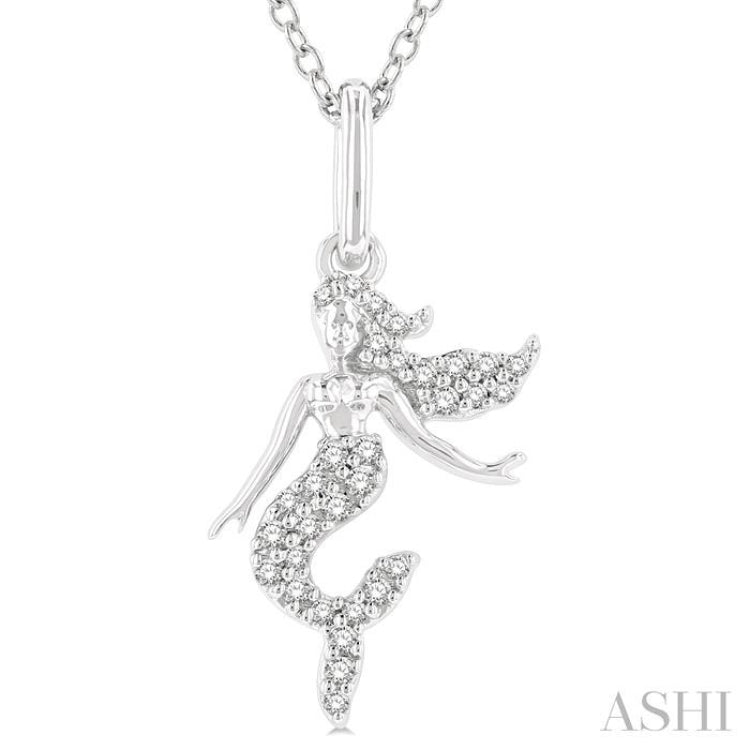 Mermaid Petite Diamond Fashion Pendant