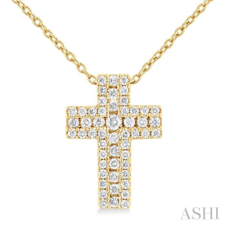 Cross Diamond Fashion Pendant