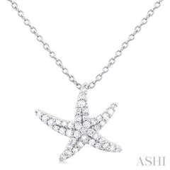 Starfish Petite Diamond Fashion Pendant